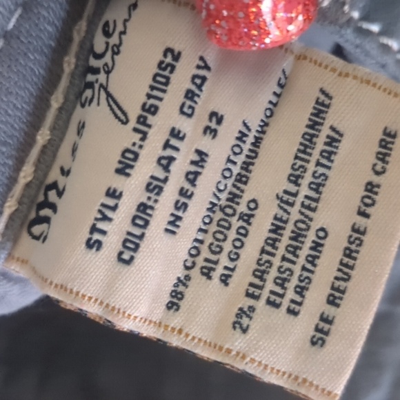 Miss me gray skinny jeans size 28 - Picture 7 of 7